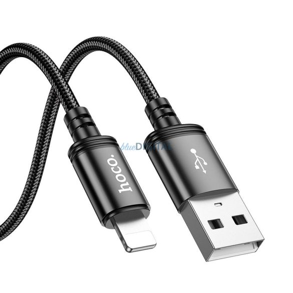 Hoco X89 USB-A - Lightning kábel 2.4A 2m - fekete