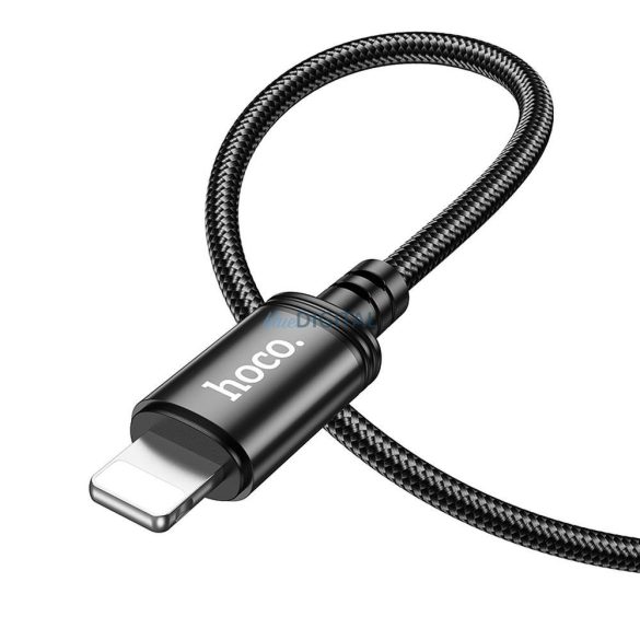 Hoco X89 USB-A - Lightning kábel 2.4A 2m - fekete