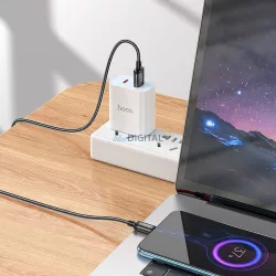 Hoco X89 USB-A - micro USB kábel 2.4A 2m - fekete