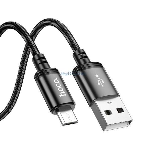 Hoco X89 USB-A - micro USB kábel 2.4A 2m - fekete