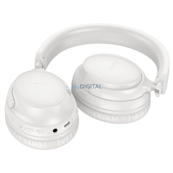 Hoco W53 Bluetooth 5.0 vezeték nélküli fejhallgató - fehér