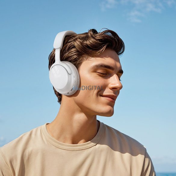 Hoco W53 Bluetooth 5.0 vezeték nélküli fejhallgató - fehér