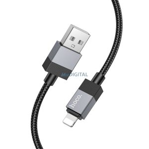 Hoco X110 USB-A - Lightning kábel 2.4A 1m - fekete