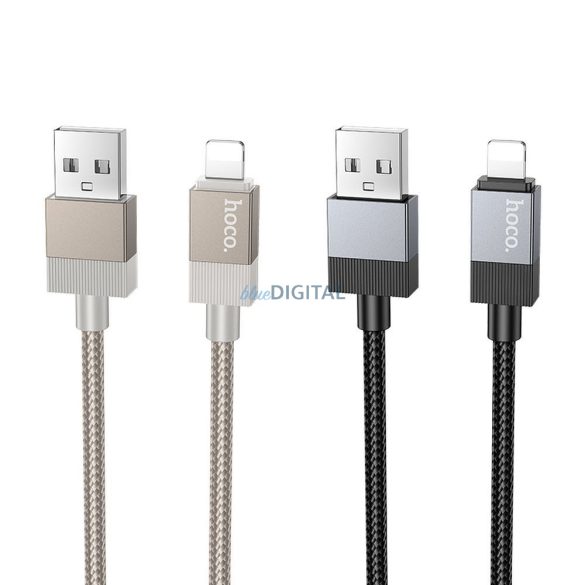Hoco X110 USB-A - Lightning kábel 2.4A 1m - fekete