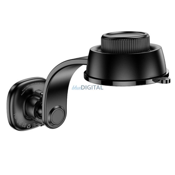 Autós telefontartó indukciós Hoco 15W középkonzol HW31 fekete