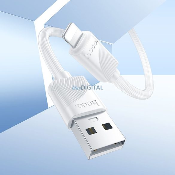 HOCO kábel USB-A - Lightning 2,4 A X114 1 m fehér