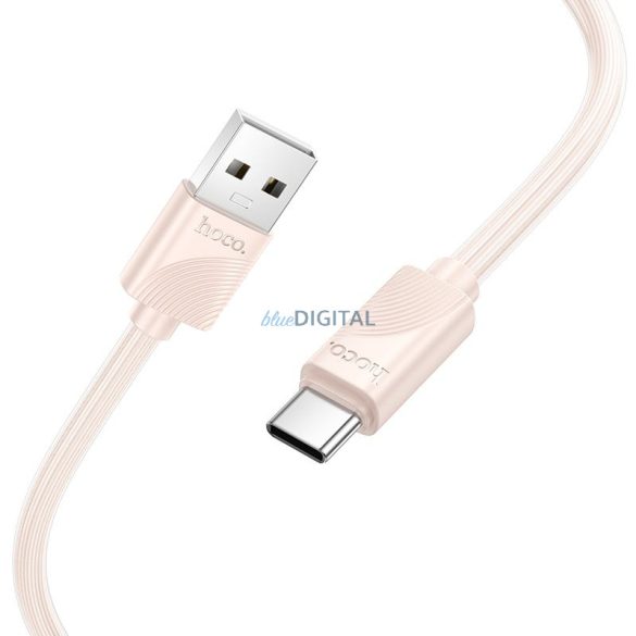 HOCO kábel USB-A - Lightning 2,4 A X114 1 m rózsaszínű