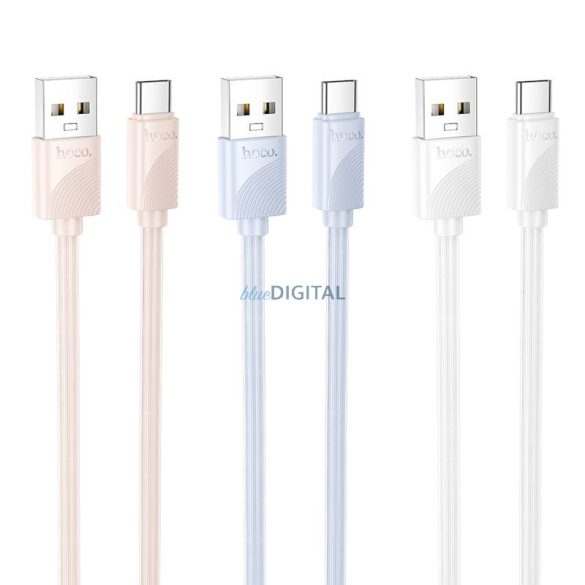 HOCO kábel USB-A - Lightning 2,4 A X114 1 m rózsaszínű