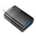 Hoco UA36 Lightning - USB-A adapter - fekete