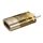 Hoco UA36 Lightning - Type-C adapter - arany színű Hoco UA36 Lightning - Type-C adapter - arany színű