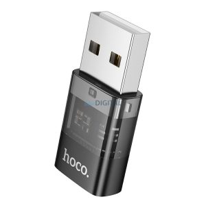 Hoco UA36C USB-A - Type-C adapter - fekete