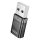 Hoco UA36C USB-A - Type-C adapter - fekete Hoco UA36C USB-A - Type-C adapter - fekete