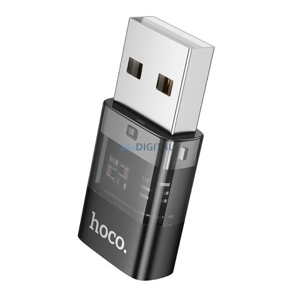 Hoco UA36C USB-A - Type-C adapter - fekete