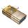 Hoco UA36E Type-C/Lightning - USB-A adapter - arany színű Hoco UA36E Type-C/Lightning - USB-A adapter - arany színű