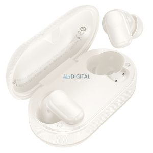 Hoco EQ19 TWS Bluetooth vezeték nélküli fülhallgató - fehér