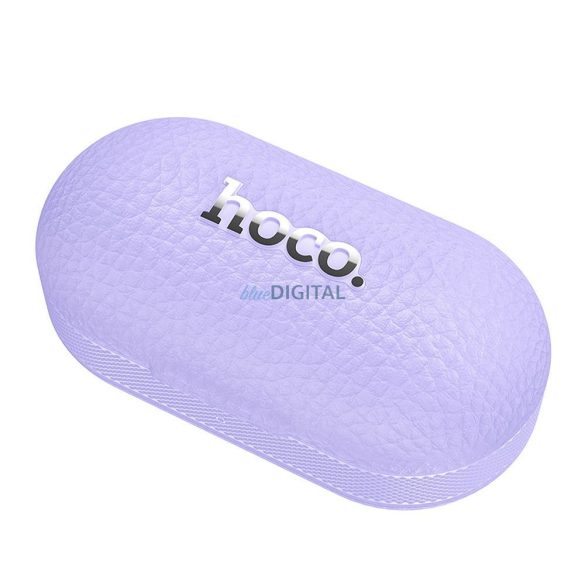 Hoco EQ19 TWS Bluetooth vezeték nélküli fülhallgató - lila