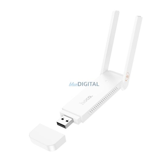 Hoco HI40 hordozható USB modem/USB stick (WiFi 6, 50/150Mbps, microsim, 4G LTE) - fehér