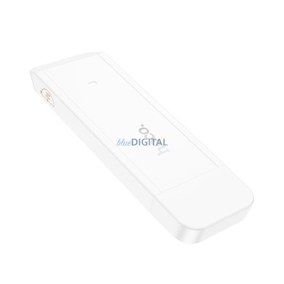 Hoco HI40 hordozható USB modem/USB stick (WiFi 6, 50/150Mbps, microsim, 4G LTE) - fehér