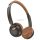 Hoco W62 Bluetooth 5.3 vezeték nélküli fejhallgató - barna-fekete Hoco W62 Bluetooth 5.3 vezeték nélküli fejhallgató - barna-fekete