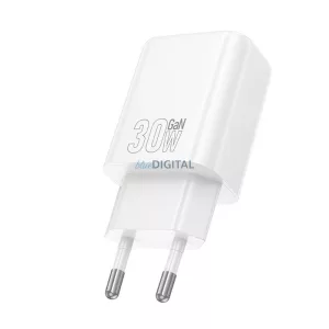 HOCO N62 hálózati töltő Type-C PD QC 30W - fehér