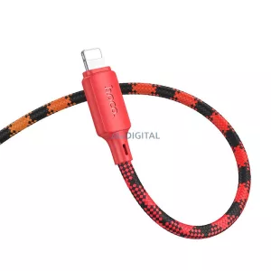 Kábel USB C Lightning Hoco PD 27W 1 m X116 lila színárnyalatú lila