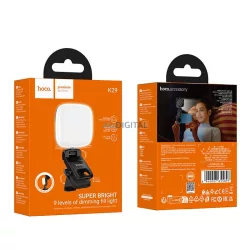 Hoco K29 fekete mini LED-lámpa
