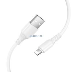 Kábel USB C - Lightning Hoco PD 27W 1 m X120 fehér