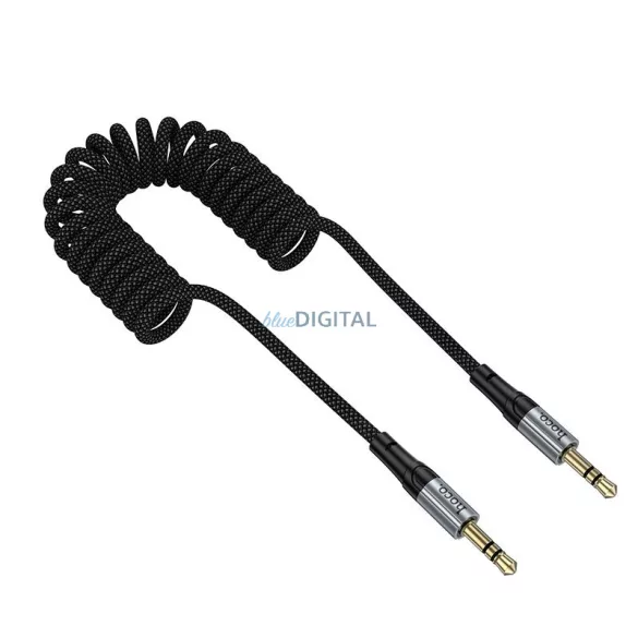 Hoco 3,5 mm-es AUX-csatlakozó – 3,5 mm-es csatlakozó kábel, 1,5 m, UPA33, fekete