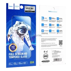   Edzett üveg az iPhone 17 AIR – Hoco HD 5D Guardian védőfólia, 10 darab, G14, fekete