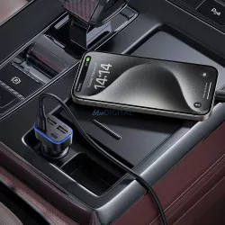 Car charger Hoco 2xUSB A + 2xUSB C PD QC3.0 42W Z63 black