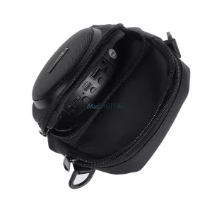 8 W-os, 3 órás üzemidővel rendelkező, válltáska alakú, 1,5 literes Hoco HC41 Bluetooth-hangszóró, fekete