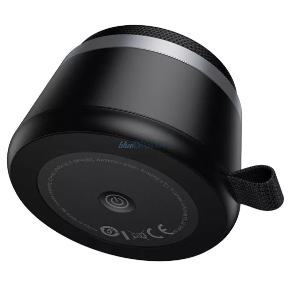 Hoco 8 W-os, 3 órás üzemidőjű Bluetooth-hangszóró beépített mágnesblokkal, HC43, fekete