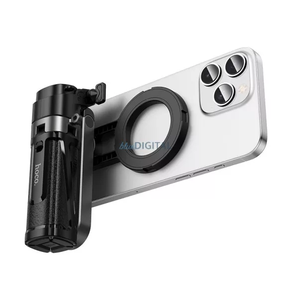 Hoco élő állvány mágneses és univerzális tartóval, távirányítóval – K27 PRO, fekete