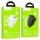 HOCO N71 hálózati töltő USB-A + Type-C PD QC3.0 AFC 3A 30W - fekete