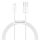 BASEUS CABLEL USB Apple Lightning 8-PIN 2,4A Superior sorozat Gyors töltő Calys-A02 1 méter fehér