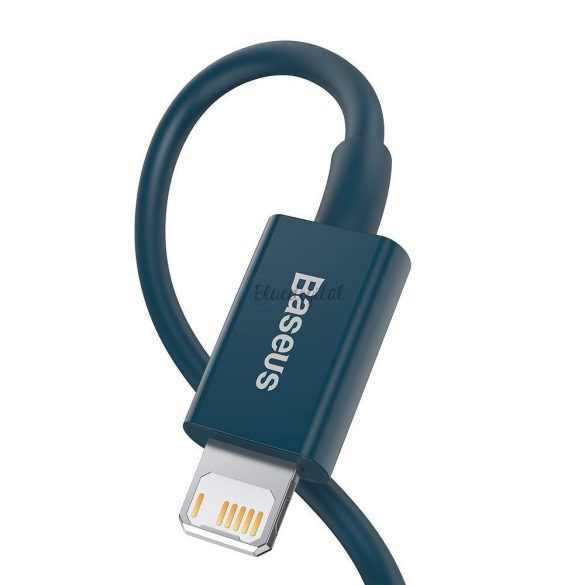 Baseus Cable USB Apple lightning 8-pin 2,4a kiváló gyors töltésű CALYS-A03 1M KÉK