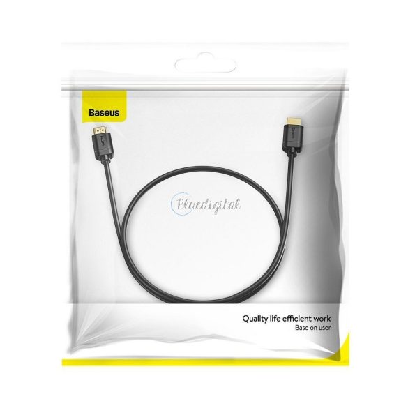 Baseus Cable HDMI TO HDMI 4K 60Hz 2,0 nagyfelbontású Cakgq-A01 1M fekete