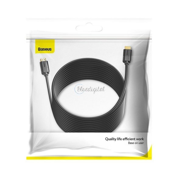 Baseus Cable HDMI TO HDMI 4K 60Hz 2,0 nagyfelbontású CAKGQ-E01 8M fekete