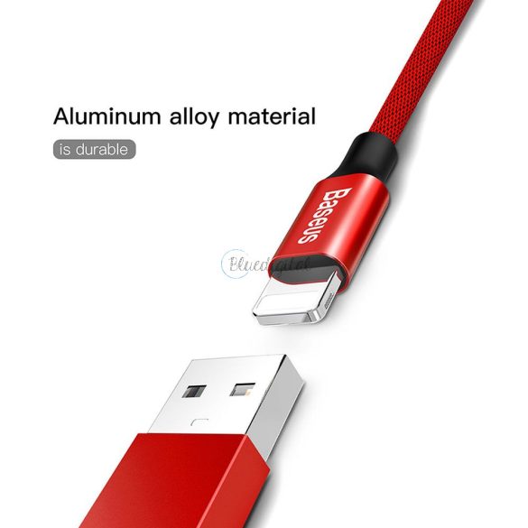 Baseus kábel USB-O Apple  lightning 8-pin 2A YVIEN CALYW-A09 1,8M RED