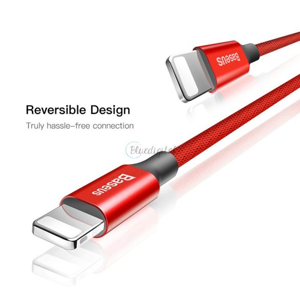 Baseus kábel USB-O Apple  lightning 8-pin 2A YVIEN CALYW-A09 1,8M RED