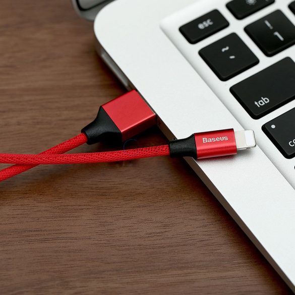 Baseus kábel USB-O Apple  lightning 8-pin 2A YVIEN CALYW-A09 1,8M RED