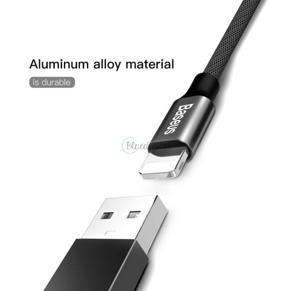 Baseus kábel usb-o Apple  lightning 8-pin 2a yvien calyw-a01 1,8m fekete