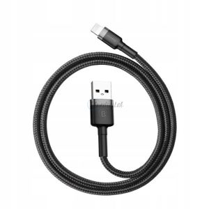 Baseus Cable USB Apple lightning 8-pin 2,4a kaufe calklf-ag1 0,5m szürke-fekete