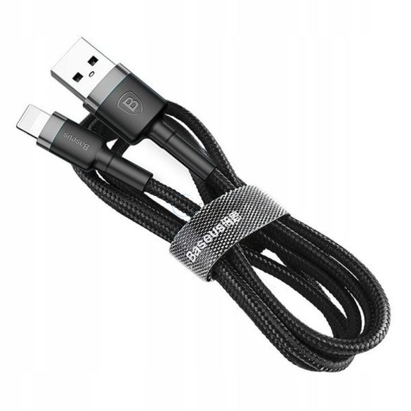 Baseus Cable USB Apple lightning 8-pin 2,4a kaufe calklf-ag1 0,5m szürke-fekete