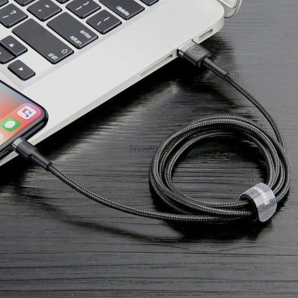 Baseus Cable USB Apple lightning 8-pin 2,4a kaufe calklf-ag1 0,5m szürke-fekete