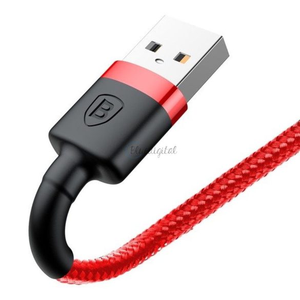 Baseus Cable USB Apple lightning 8-pin 2,4a kaufe calklf-b09 1m vörös-piros