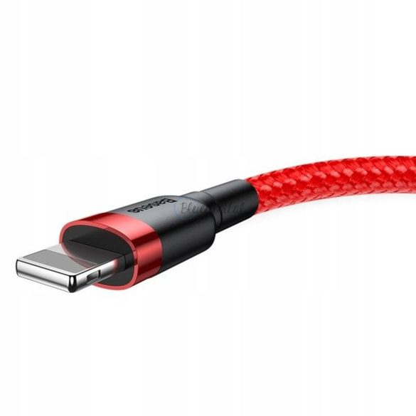 Baseus Cable USB Apple lightning 8-pin 2,4a kaufe calklf-b09 1m vörös-piros