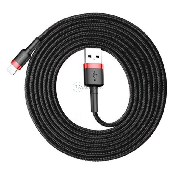 Baseus Cable USB Apple lightning 8-pin 1,5a Cafule calklf-c19 2m vörös-fekete