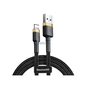 BASEUS USB kábel A és Apple Lightning 8-pin 1,5A Cafule CALKLF-CV1 2m arany-fekete