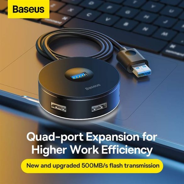 BASEUS HUB 4 az 1-ben USB USB3.0 + USB2.0 CAHUB-U01 USB3.0 + USB2.0 CAHUB-U01